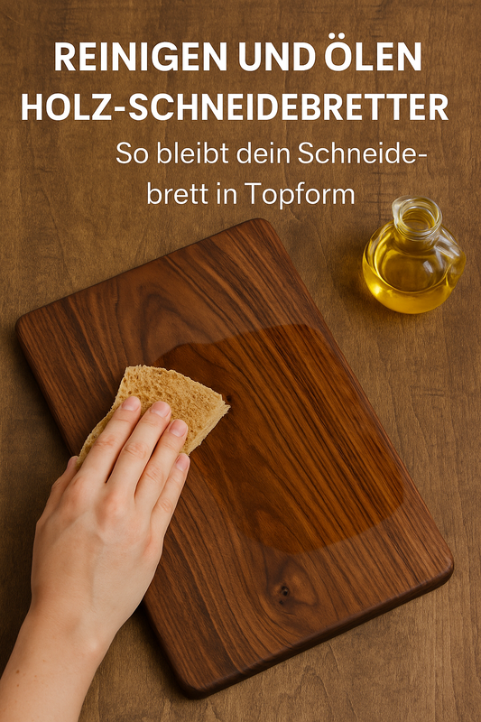 Schneidebrett Reinigen und Ölen