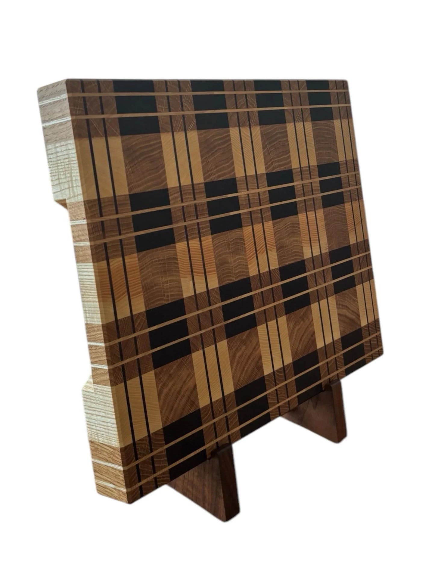 Oak or walnut bracket