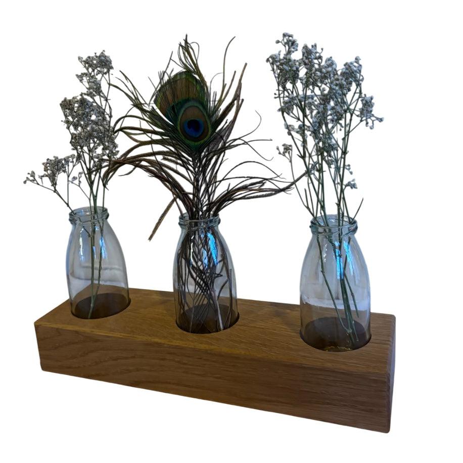 Holzvase aus Eiche - Schwarzwaldbrett