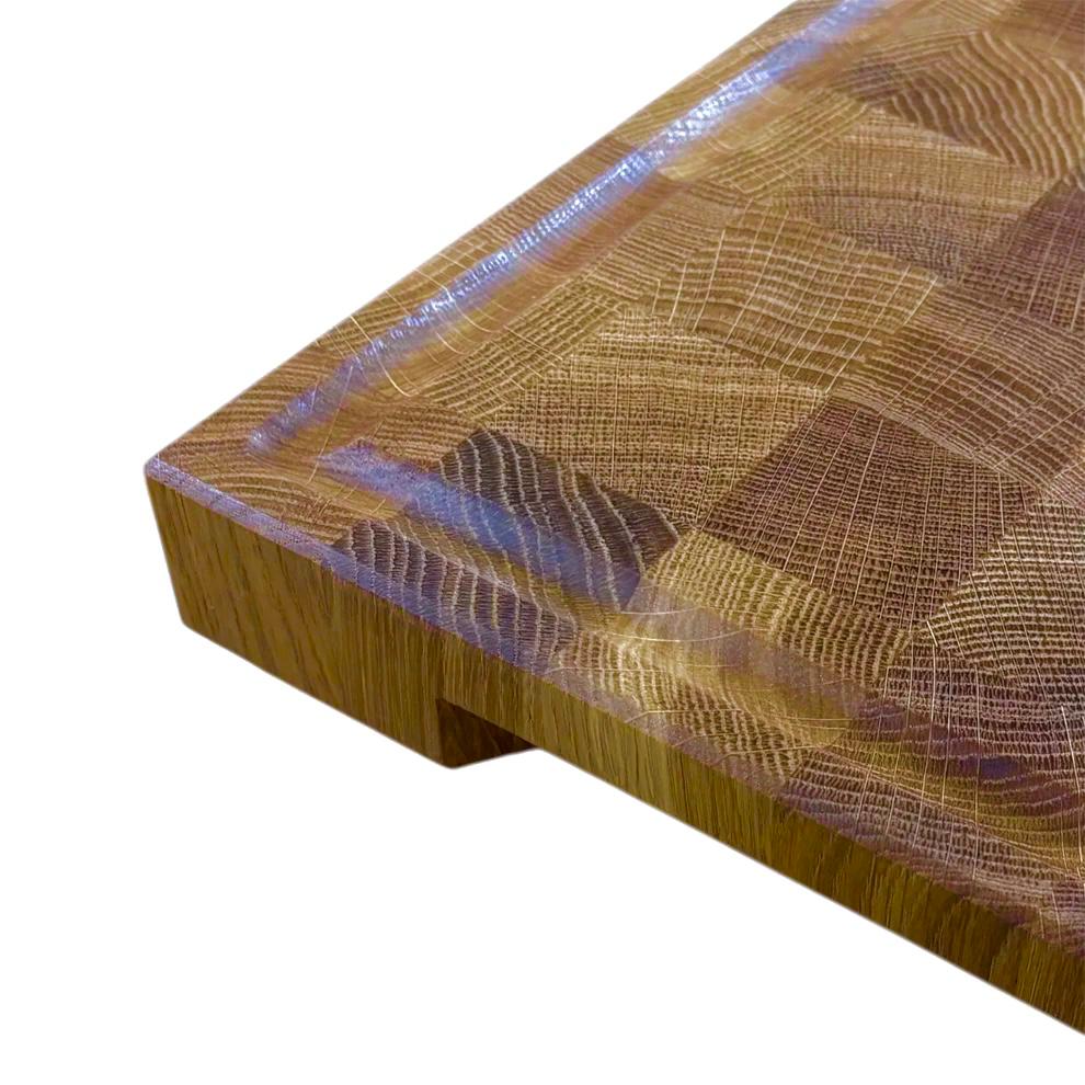 Stirnholz Eiche Scheidebrett