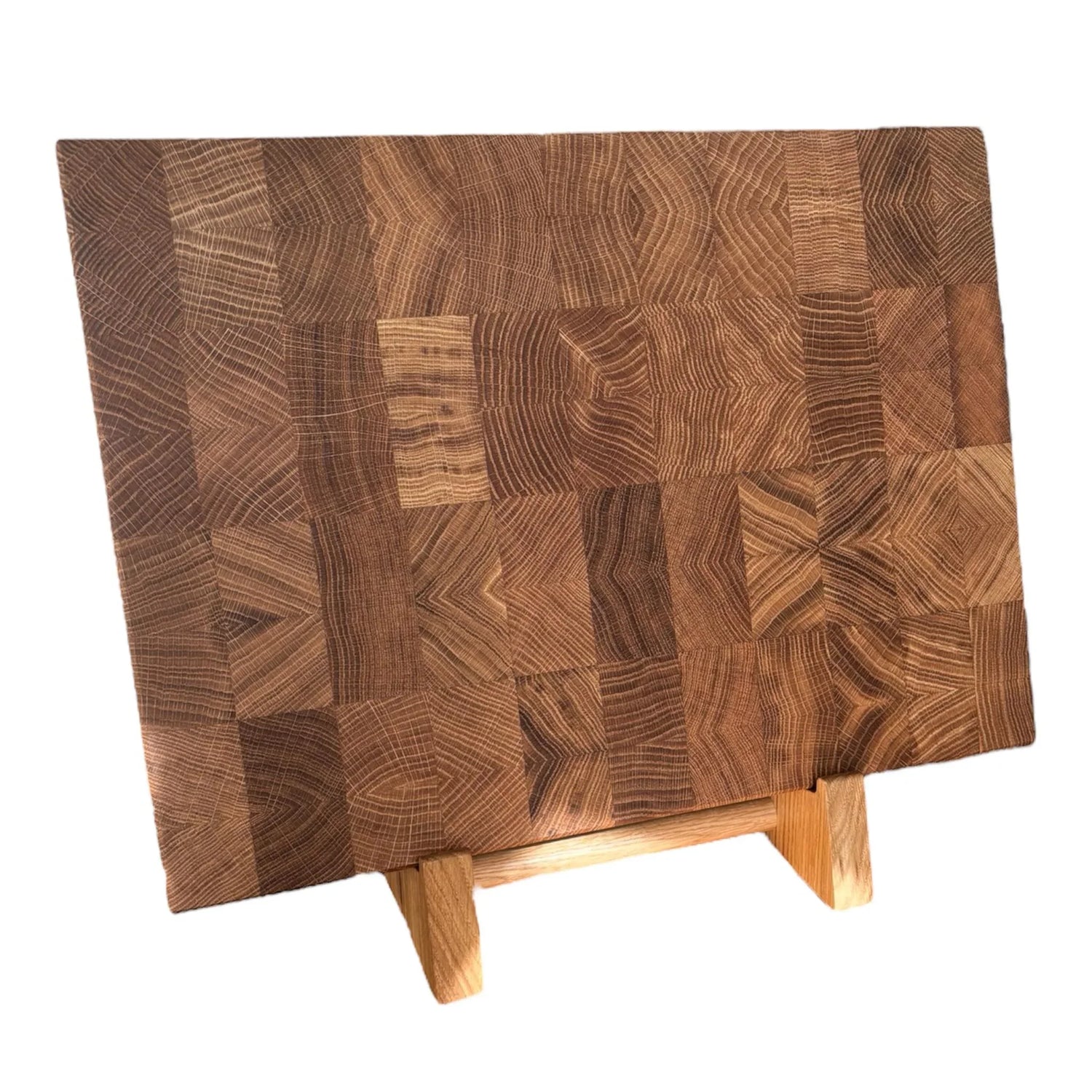 Eiche Stirnholz Schneidebrett