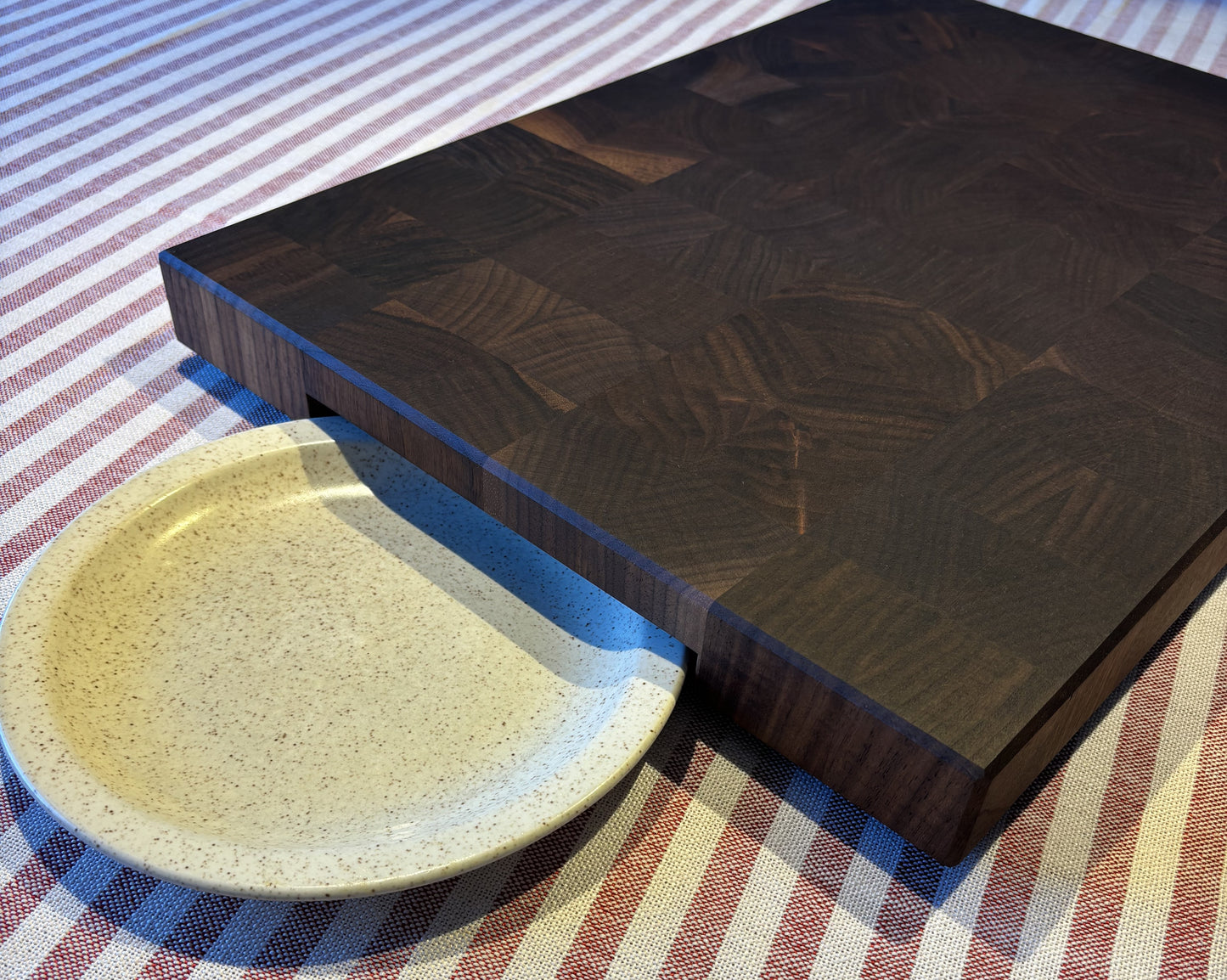 Cutting board American walnut solid - 49 x 35.5 x 4 