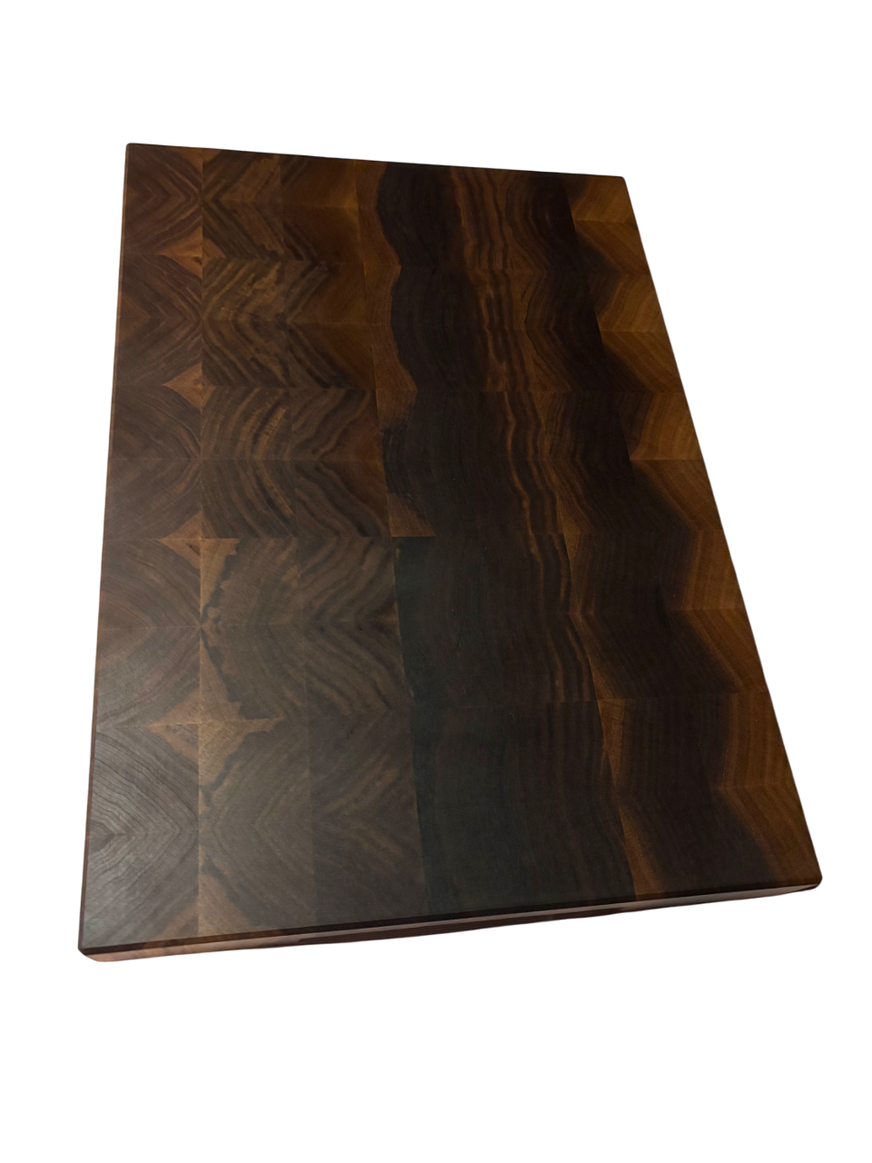 XL Cutting Board Solid Walnut "Structured" - 55 x 38.5 x 5