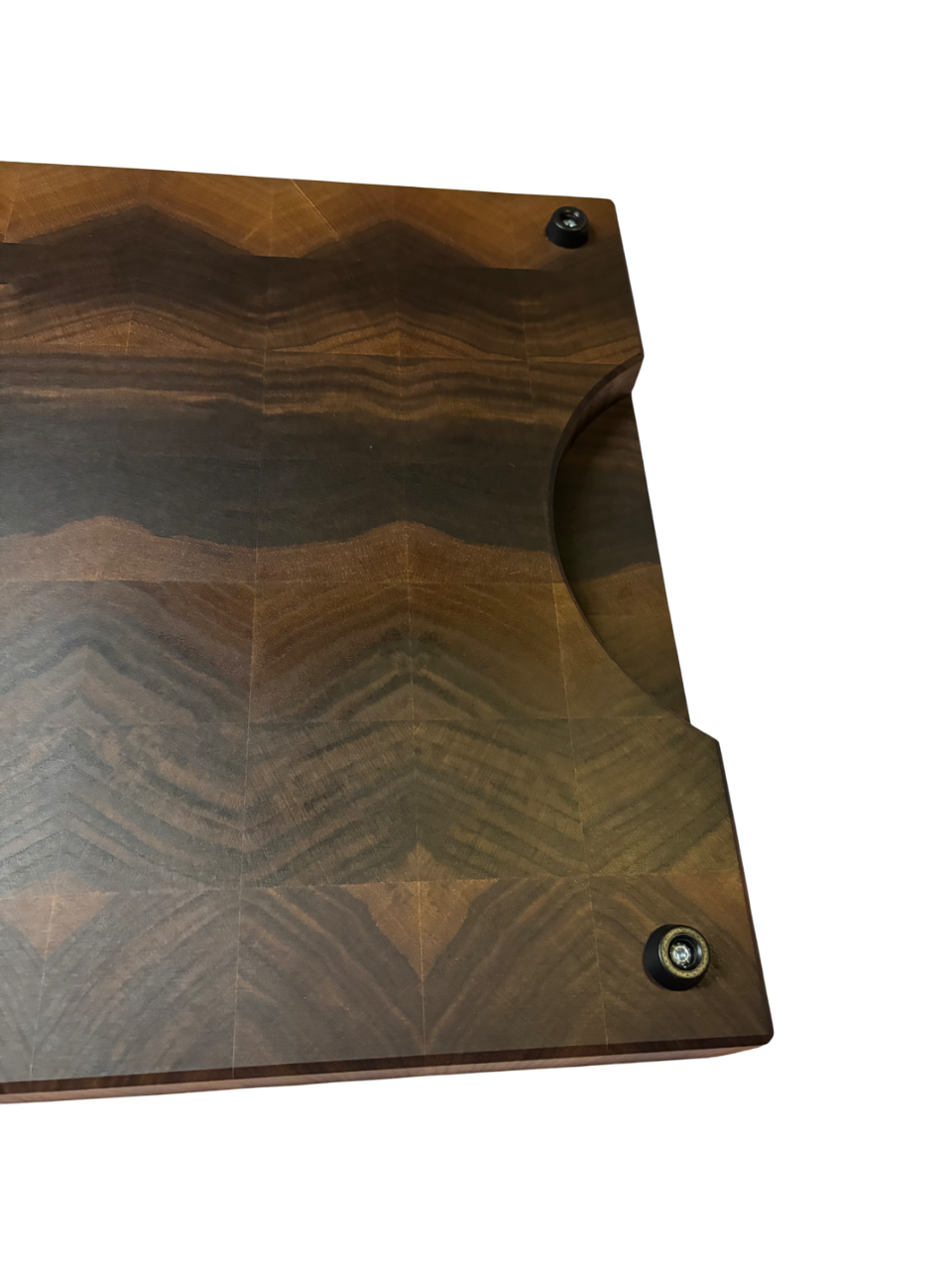 XL Cutting Board Solid Walnut "Structured" - 55 x 38.5 x 5