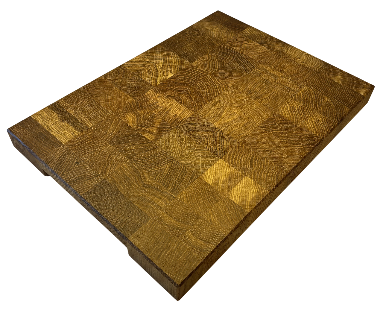 Cutting board solid oak from end grain - 49 x 35.5 x 4