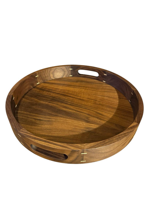 Holz Tablett Nussbaum - Schwarzwaldbrett