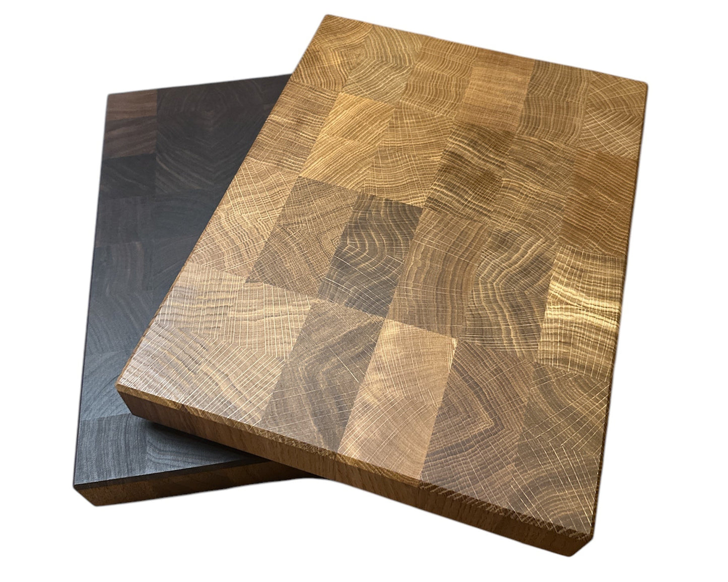 Cutting board end grain walnut or oak - 35 x 27 x 5