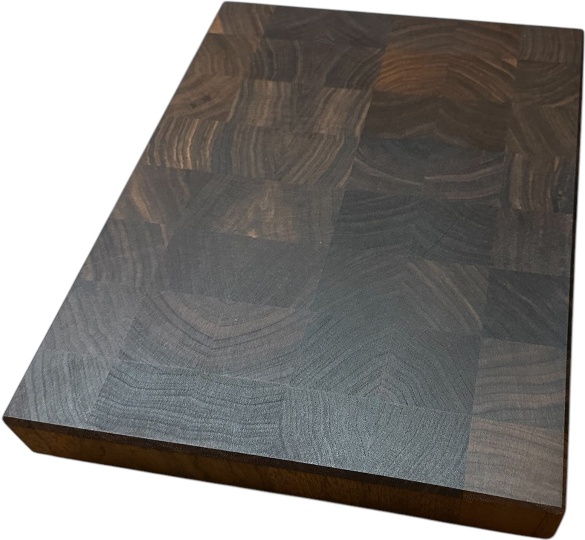 Cutting board end grain walnut or oak - 35 x 27 x 5